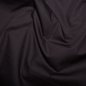 Rose & Hubble - Plain Black Cotton
