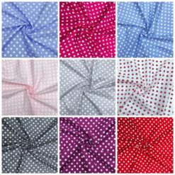 7mm Polka Dot 100% Cotton