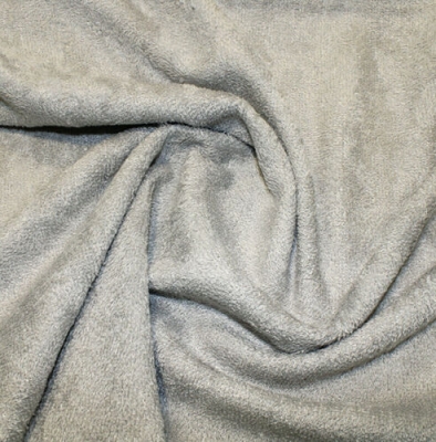 Bamboo Towelling - Silver
