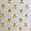 Rose & Hubble – Bees Sky Blue Cotton CP0395