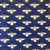 Rose & Hubble - Bees Navy Cotton CP0395