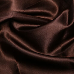 Budget Satin - Brown (1/2m)
