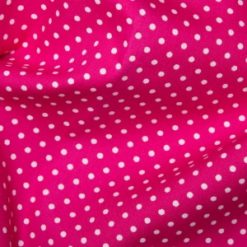 Rose & Hubble - 3mm Cerise Polka Dot Cotton