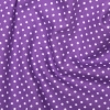 Rose & Hubble - 3mm Purple Polka Dot Cotton