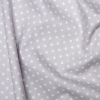 Rose & Hubble - 3mm Light Grey Polka Dot Cotton