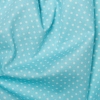 Rose & Hubble - 3mm Sky Blue Polka Dot Cotton