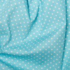 Rose & Hubble - 3mm Sky Blue Polka Dot Cotton