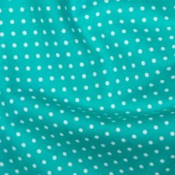 Rose & Hubble - 3mm Turquoise Polka Dot Cotton