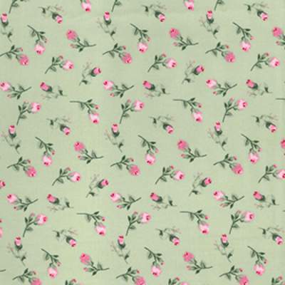 Rose & Hubble – Tilida Roses Sage CP0456