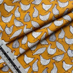 Rose & Hubble – Chickens Ochre CP0805