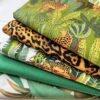 Wild Leopard  -  Patchwork Squares & Fat Quarters