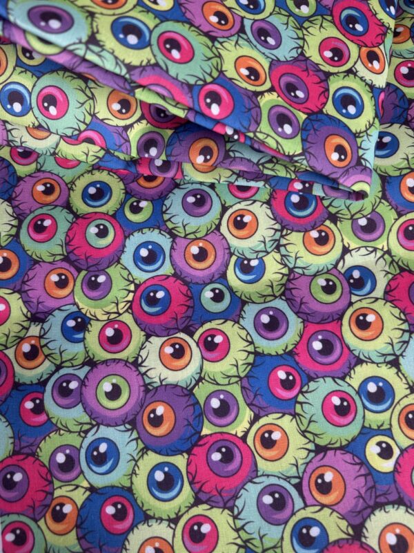 Eyeballs Polycotton 1m