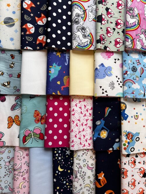 50 Mixed Squares 100% Cotton