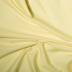 Plain Lemon  Polycotton