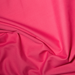 Plain Cerise  Polycotton