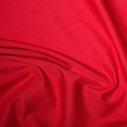Plain  Red Polycotton
