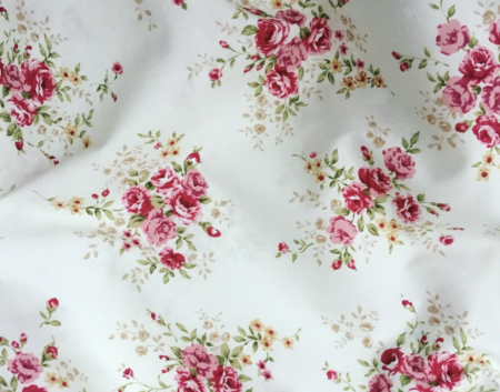 Rose & Hubble - Bunch Ivory Cotton CP0287