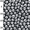 Black skull's Polycotton 1m