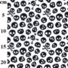 white skull's Polycotton 1m