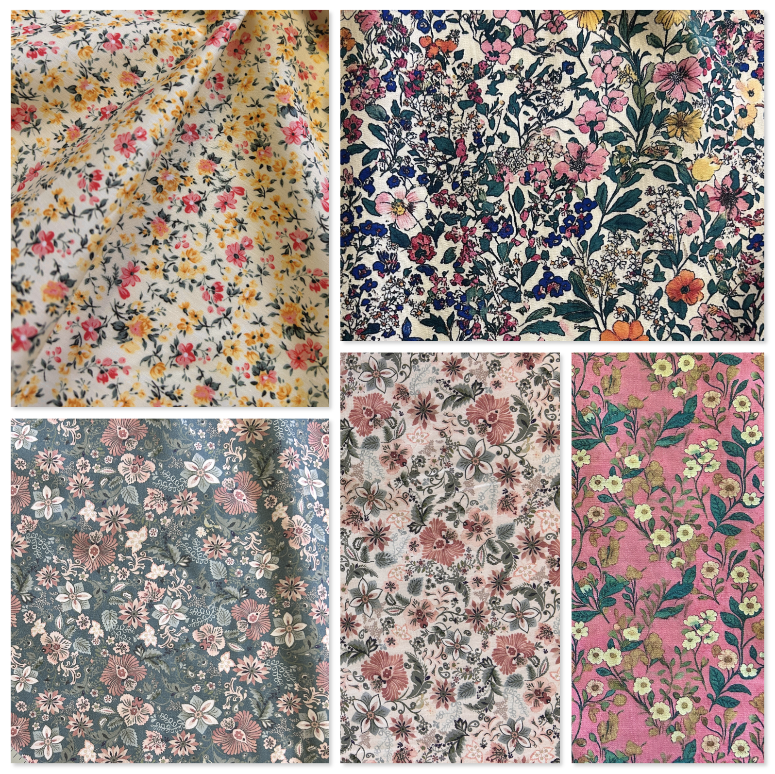 Cottage Garden Cotton Fabric