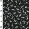 Black Skelton Polycotton 1m