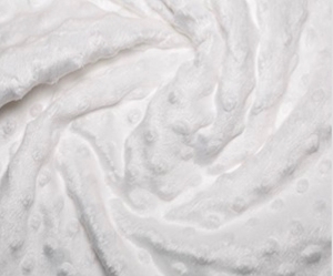 Dimple Fleece White