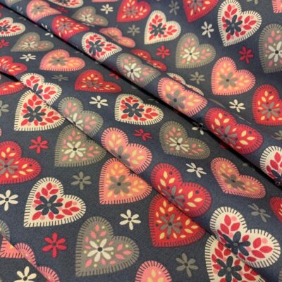 Rose &Hubble - Hearts & Flowers CP0474 Grey