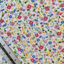 Rose & Hubble -Colourful Floral Flowers Cotton - CP0909